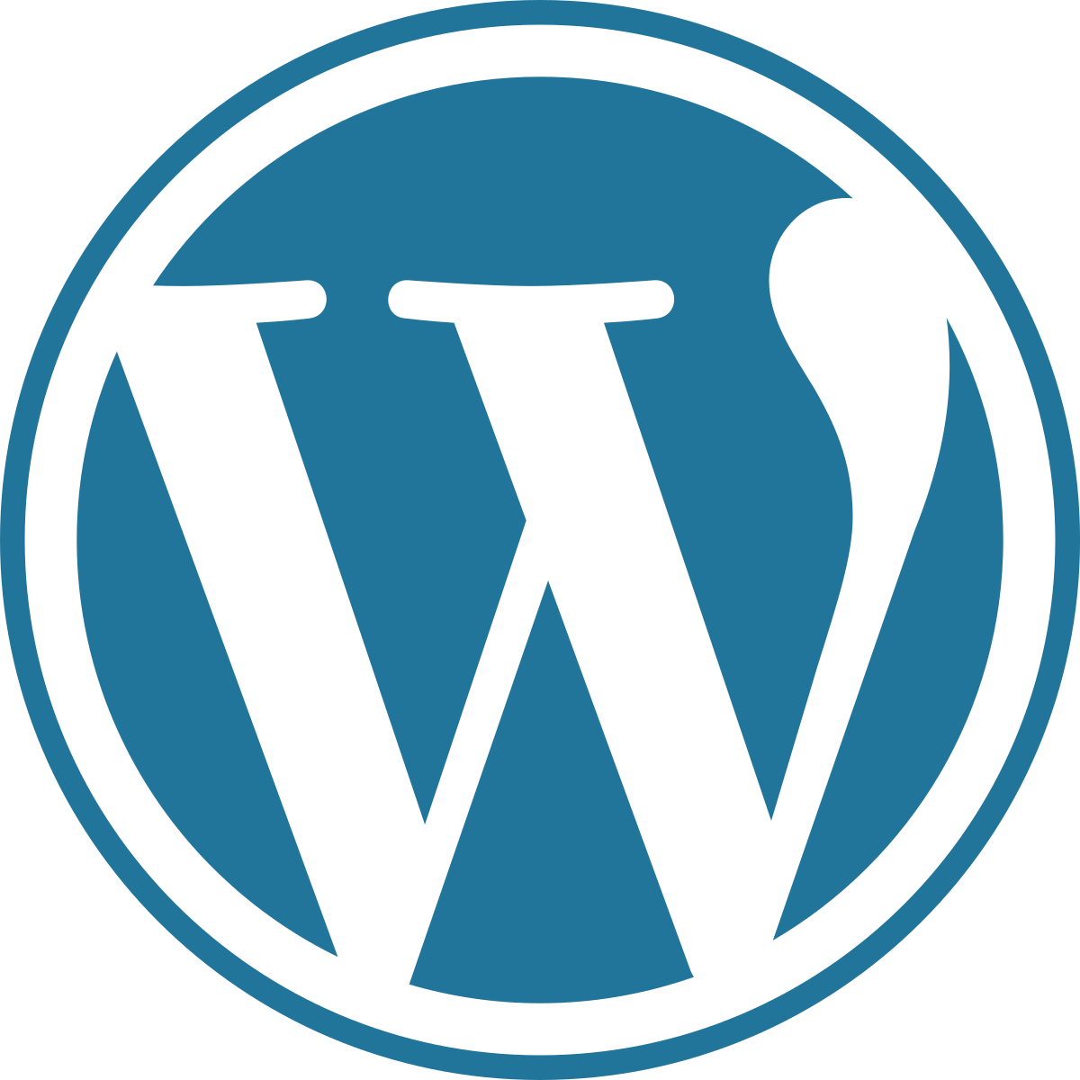 Icône de wordpress